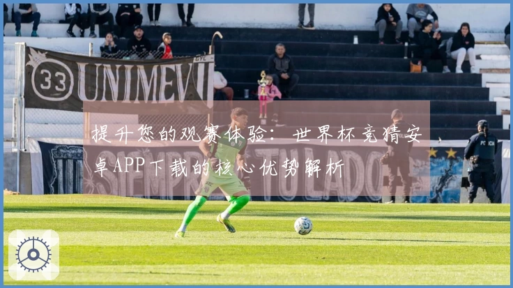 提升您的观赛体验：世界杯竞猜安卓APP下载的核心优势解析